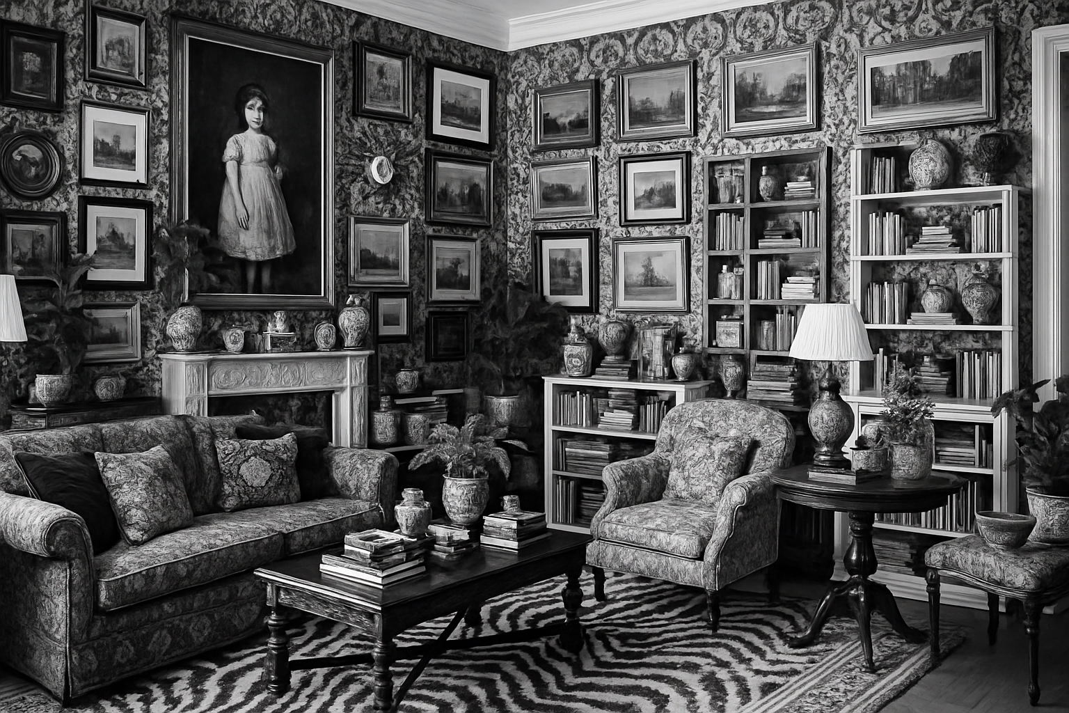 maximalist interior decor